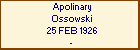 Apolinary Ossowski