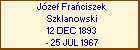 Jzef Fraciszek Szklanowski