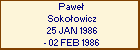 Pawe Sokoowicz