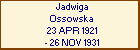 Jadwiga Ossowska