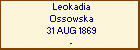Leokadia Ossowska