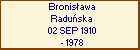 Bronisawa Raduska