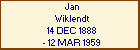 Jan Wiklendt