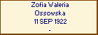 Zofia Waleria Ossowska