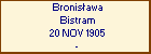 Bronisawa Bistram