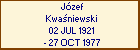 Jzef Kwaniewski