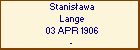 Stanisawa Lange