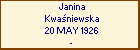 Janina Kwaniewska