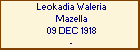 Leokadia Waleria Mazella