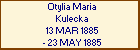 Otylia Maria Kulecka