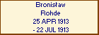 Bronisaw Rohde