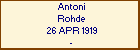 Antoni Rohde